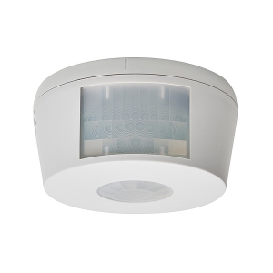 Forum Lighting ZN-44375 Ceta White 360° | Max 30m Surface Mounting Round Corridor PIR With Adjustable Lux Level IP20 240V