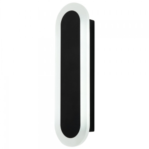 Forum Lighting ZN-44553-BLK Ren Black IP65 10W CCT LED Linear Wall Light 240V Height: 300mm | Width: 90mm | Proj: 45mm