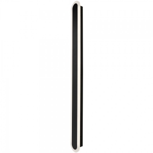 Forum Lighting ZN-44555-BLK Ren Black IP65 24W CCT LED Linear Wall Light 240V Height: 900mm | Width: 90mm | Proj: 45mm