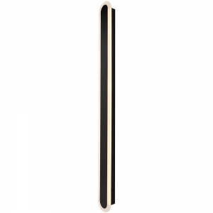 Forum Lighting ZN-44555-BLK Ren Black IP65 24W CCT LED Linear Wall Light 240V Height: 900mm | Width: 90mm | Proj: 45mm