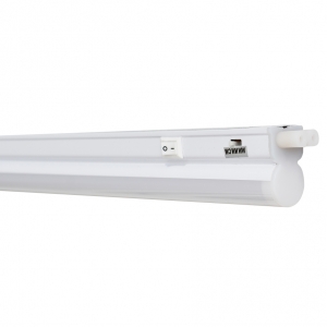 Forum Lighting ELA-41712 Bodhi White IP20 5W 500LM 312mm 3CCT LED Link Light With Opal Diffuser, 2m Power Lead &  ON/OFF Rocker Switch 240V