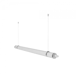 Ansell Lighting AAPE5/1/SM Apex Tubular White Self-Test Emergency 5ft IP69 36W 8000Lm Industrial LED Batten With Cool White 4000K LEDs & PMMA Opal Diffuser