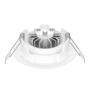 Ansell Lighting ABEA/1/W Beacon White IP20 2.5W 250Lm Adjustable Non-Maintained LED Emergency Downlight With Daylight White 5000K LEDs &  LiFePO4 Battery Pack