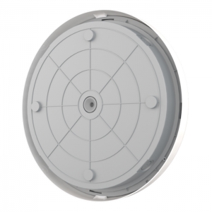 Ansell Lighting ADIS2/2/MWS/SM3 Disco Evo 2 White Self-Test Emergency IP65 8W-16W 1200-2300Lm 325mm Wattage & 3CCT Selectable LED Bulkhead With Microwave Sensor Corridor Function & Opal Diffuser