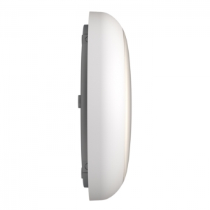 Ansell Lighting ADIS2/2/SM3 Disco Evo 2 White Self-Test Emergency IP65 8W-16W 1200-2300Lm 325mm Wattage & 3CCT Selectable LED Bulkhead