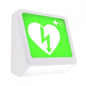 Ansell Lighting AFPR/1/W Falcon Protect White IP20 2W Self-Test LED Emergency Wall Light With Interchangeable Legends