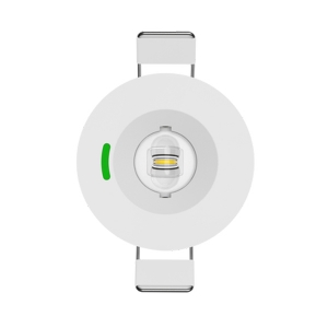 Ansell Lighting ASIP/1/LO/W Signal PRO White IP20 1.5W 150Lm 50mm Round LED Low Output Emergency Downlight With Daylight White 5000K LEDs & Open Area + Escape Route Lenses