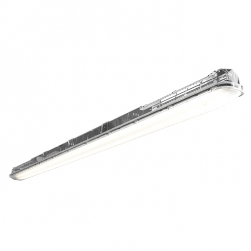 Ansell Lighting ATORP6/1 Tornado PRO Clear IP65 6ft 40W 8000Lm LED LED Anti-Corrosive Batten With Opal Diffuser