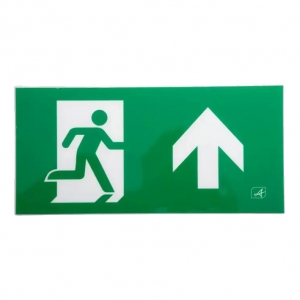 Ansell Lighting AWAT/2/AU Watchman Green/White Running Man Up Arrow Legend