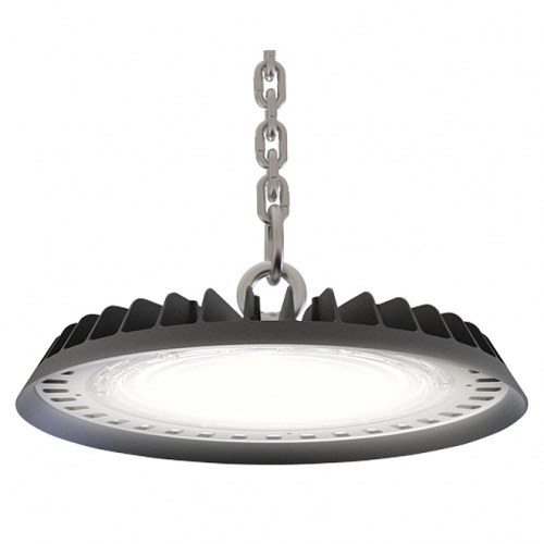 Ansell Lighting AZLE2/2 Z LED ECO Black IP66 150-200W 19500-26000Lm 354mm Round Wattage & 3CCT Selectable LED High Bay With Cool White LEDs