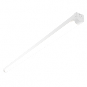 Ansell Lighting ANOU6/3/SM3 NouLine White Self-Test Emergency IP20 6ft 28-47W 4900-6900Lm Wattage & 3CCT Selectable LED Batten With Opal Diffuser