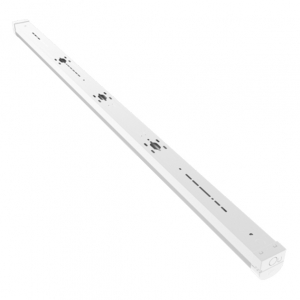 Ansell Lighting ANOU6/3/SM3 NouLine White Self-Test Emergency IP20 6ft 28-47W 4900-6900Lm Wattage & 3CCT Selectable LED Batten With Opal Diffuser