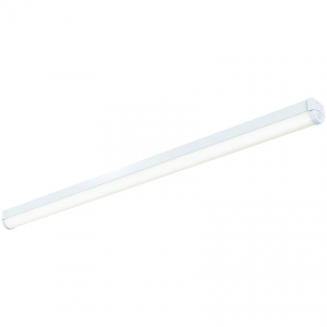 Ansell Lighting ANOU6/3 NouLine White IP20 6ft 28-47W 4900-6900Lm Wattage & 3CCT Selectable LED Batten With Opal Diffuser