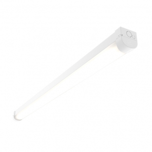 Ansell Lighting ANOU4/3/M3 NouLine White Self-Test Emergency IP20 4ft 18-32W 2600-5100Lm Wattage & 3CCT Selectable LED Batten With Opal Diffuser
