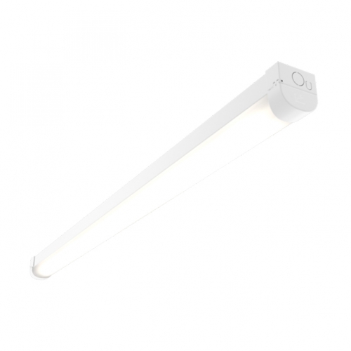 Ansell Lighting ANOU4/3 NouLine White IP20 4ft 18-32W 2600-5100Lm Wattage & 3CCT Selectable LED Batten With Opal Diffuser