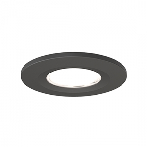 Ansell Lighting APRIPXMBZ/BK Prism Pro XM Matt Black 88mm Round Fixed Bezel For APRIPXM/1