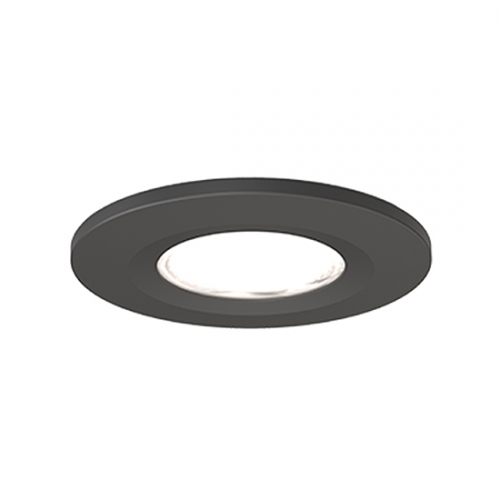Ansell Lighting APRIPXMBZ/BK Prism Pro XM Matt Black 88mm Round Fixed Bezel For APRIPXM/1