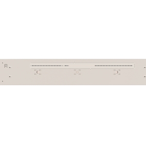 Ansell Lighting ACRES4/1/SM3 Crescent White Self-Test Emergency IP20 4ft 20W-33W 2600-4200Lm Wattage & CCT Selectable LED Surface Linear Luminaire With Diffuser & Polished Louvre