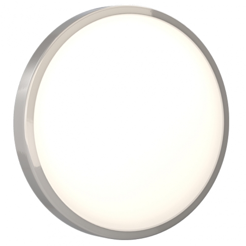 Ansell Lighting AGAM/1/BZ/SC Gamma Satin Chrome 294mm Round Bezel For AGAM/1