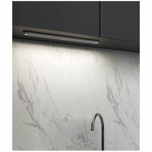 Ansell Lighting AREVH3/1/SI/WW Reveal H Silver IP20 11W 600Lm 12V 900mm LED Undercabinet Light With Warm White 3000K LEDs