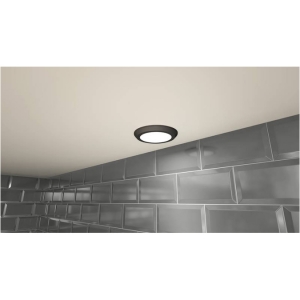 Ansell Lighting AREVR/1/BK/WW/KIT Reveal R Black (Pack Of 3) IP20 1.8W 110Lm 12V 120mm Round LED Colour Selectable LED Undercabinet Light With Warm White 3000K LEDs - Requires Driver