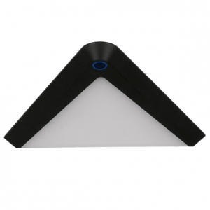 Ansell Lighting AREVT/1/BK/CW Reveal T Black IP20 3.5W 200Lm 12V LED Colour Selectable LED Undercabinet Light With Cool White 4000K LEDs - Requires Driver