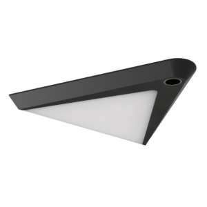 Ansell Lighting AREVT/1/BK/WW Reveal T Black IP20 3.5W 200Lm 12V LED Colour Selectable LED Undercabinet Light With Warm White 3000K LEDs - Requires Driver
