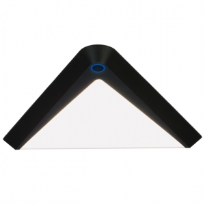 Ansell Lighting AREVT/1/BK/WW Reveal T Black IP20 3.5W 200Lm 12V LED Colour Selectable LED Undercabinet Light With Warm White 3000K LEDs - Requires Driver
