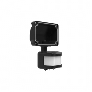 Ansell Lighting ATEL/1/RFPIR/B Telic Black Plug & Play PIR With Remote Control