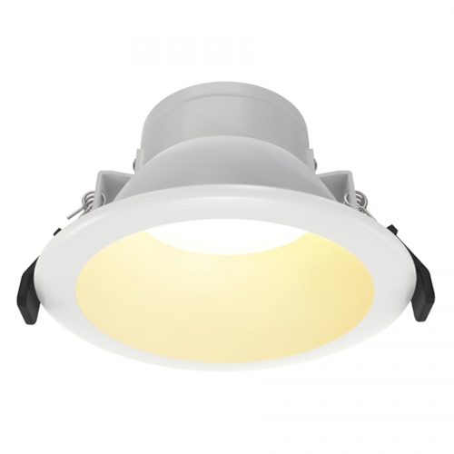 Ansell Lighting AVAN2/1 Vantage CCT 2 White IP20 8W-12W 960-1400Lm 118mm Round Wattage & 3CCT Selectable LED Commercial Downlight