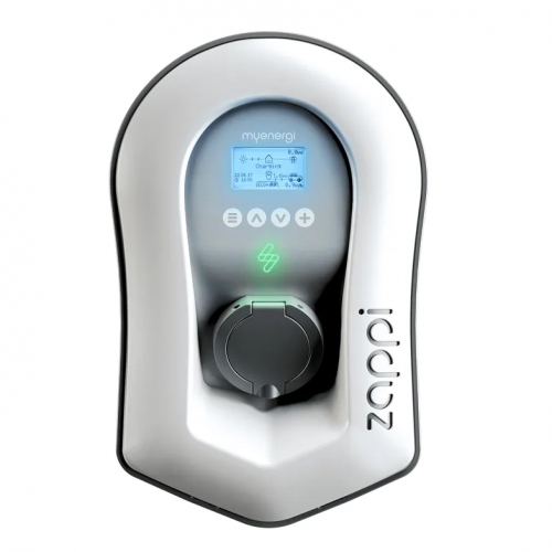 Myenergi ZAPPI-2H22UW-G White IP65 22kW 32A Three-Phase App Controllable Untethered EV Wall Charger With Ethernet + Wi-Fi & PEN Earth Protection