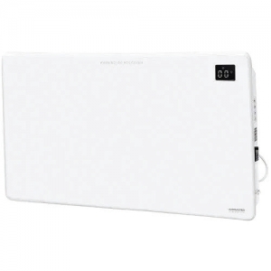CED Electrical PH1.5WH Airmaster Matt White 1500W Programmable Electric Panel Heater (640mm wide) with LCD Display