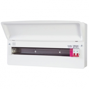 Fusebox F3021MZ F3 Series White 21 Way 100A Surge Protected Switch Isolator Consumer Unit