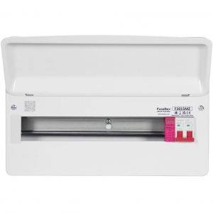 Fusebox F3015MZ F3 Series White 15 Way 100A Surge Protected Switch Isolator Consumer Unit
