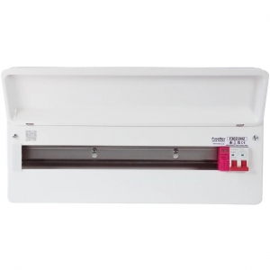 Fusebox F3021MZ F3 Series White 21 Way 100A Surge Protected Switch Isolator Consumer Unit