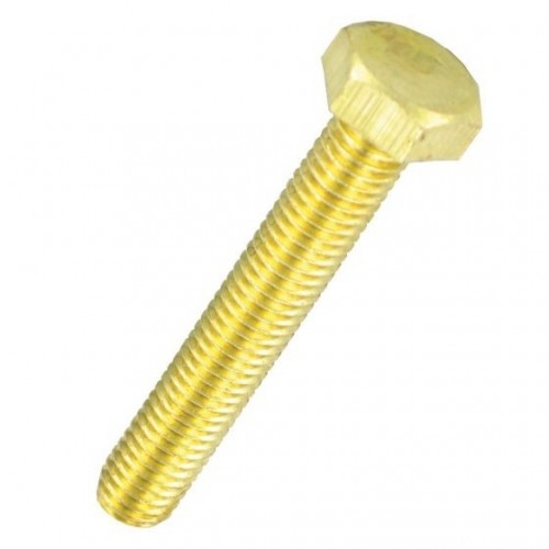 Deligo IBS1025 Brass Hexagonal Head Set Screw M10 x 25mm - Priced Individually