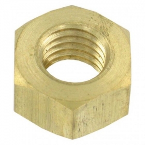 Deligo IBN4 Brass Hexagonal Nut M4 (Pack Size 100)