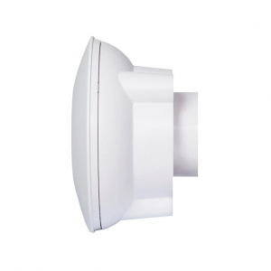 Airflow 72687257 iCON30 White Round Low Energy Axial Fan With Iris Shutter For Remote Switching IPX4 230V DiaØ : 225mm | Spigot DiaØ : 100mm