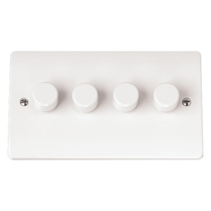 Click CMA164 Mode 4 gang 2 way 100W LED Dimmer Switch
