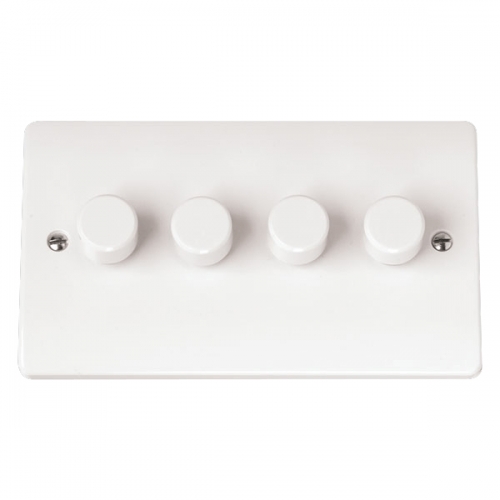 Click CMA164 Mode 4 gang 2 way 100W LED Dimmer Switch