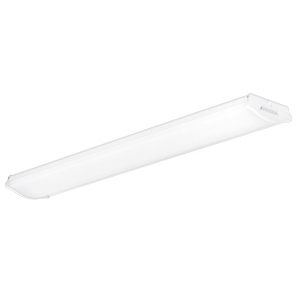 Aurora Lighting AU-SF1800WS/40 PrincetonWS White IP20 6ft 50W-80W 5780-8950Lm Wattage Selectable UGR19 LED Linear Luminaire With Opal Diffuser & Cool White 4000K LEDs