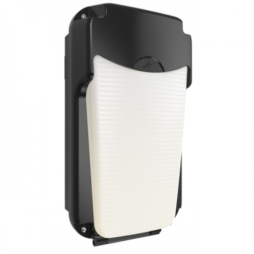 Ansell Lighting AMLWPLED/CCT/MWS Lynx Mini Black IP65 15W 1200Lm 2CCT Selectable LED Wallpack With Opal Diffuser & Integral Microwave Sensor