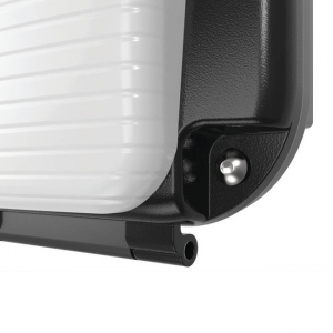 Ansell Lighting AMLWPLED/CCT/MWS Lynx Mini Black IP65 15W 1200Lm 2CCT Selectable LED Wallpack With Opal Diffuser & Integral Microwave Sensor