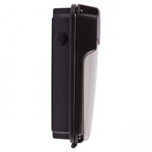 Ansell Lighting AMLWPLED/CCT/MWS Lynx Mini Black IP65 15W 1200Lm 2CCT Selectable LED Wallpack With Opal Diffuser & Integral Microwave Sensor