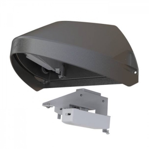 Ansell Lighting AWOLF/MINI/SG/MWS Wolf Mini Silver Grey IP65 4.5W/9W 500-1000Lm Wattage & 2CCT LED Wallpack With Low Glare Optic & Integral Microwave Sensor