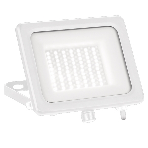 Aurora Lighting AU-FLV30CSW VelaCS White IP65 30W 3300Lm 3CCT Selectable LED Floodlight With Frosted Glass Diffuser - For Domestic Installations