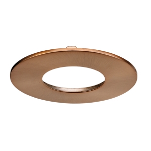 Aurora Lighting AU-BZF91SC EFDPro Satin Copper IP20 90mm Round Fixed Bezel For AU-DLM981 GU10 Fire-Rated Downlights