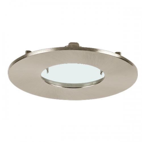 Aurora Lighting AU-BZF93SN EFDPro Satin Nickel IP65 90mm Round Fixed Bezel For AU-DLM981 GU10 Fire-Rated Downlights