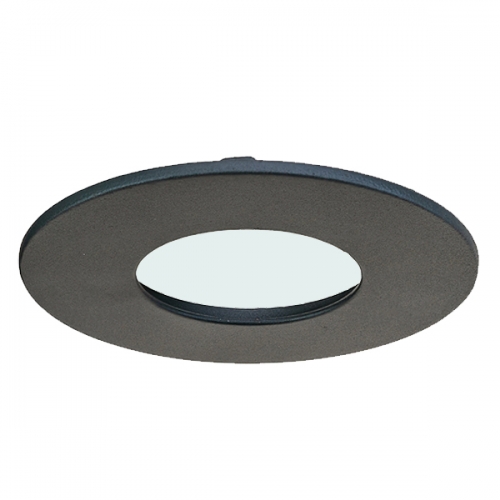 Aurora Lighting AU-BZF93AG EFDPro Anthtacite Grey IP65 90mm Round Fixed Bezel For AU-DLM981 GU10 Fire-Rated Downlights