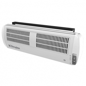 Dimplex AC3W White IP21 3000W 624mm ConfigR App Controllable Overdoor Air Curtain With Full Heat + Half Heat + Fan Only  Rocker Switch Control  - Suitable For Single Doorways